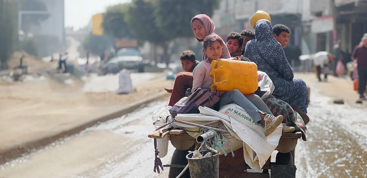 Gaza children in need